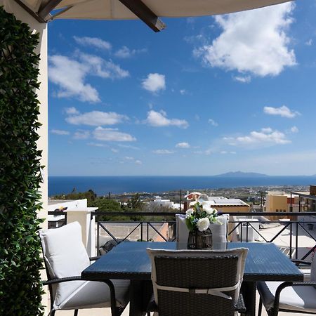 Central Seaview Heven Apartment In Fira  Exteriér fotografie