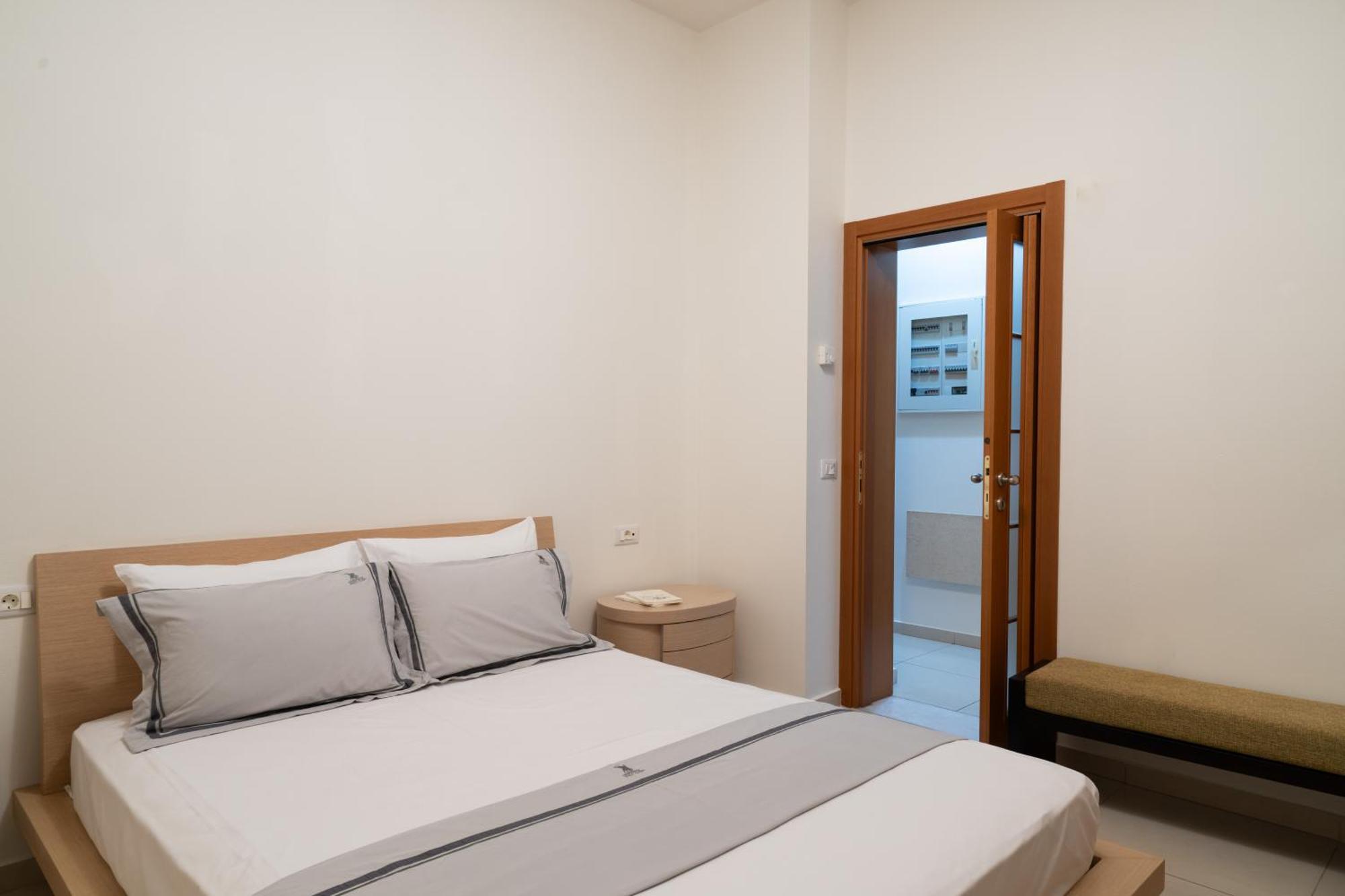 Central Seaview Heven Apartment In Fira  Exteriér fotografie